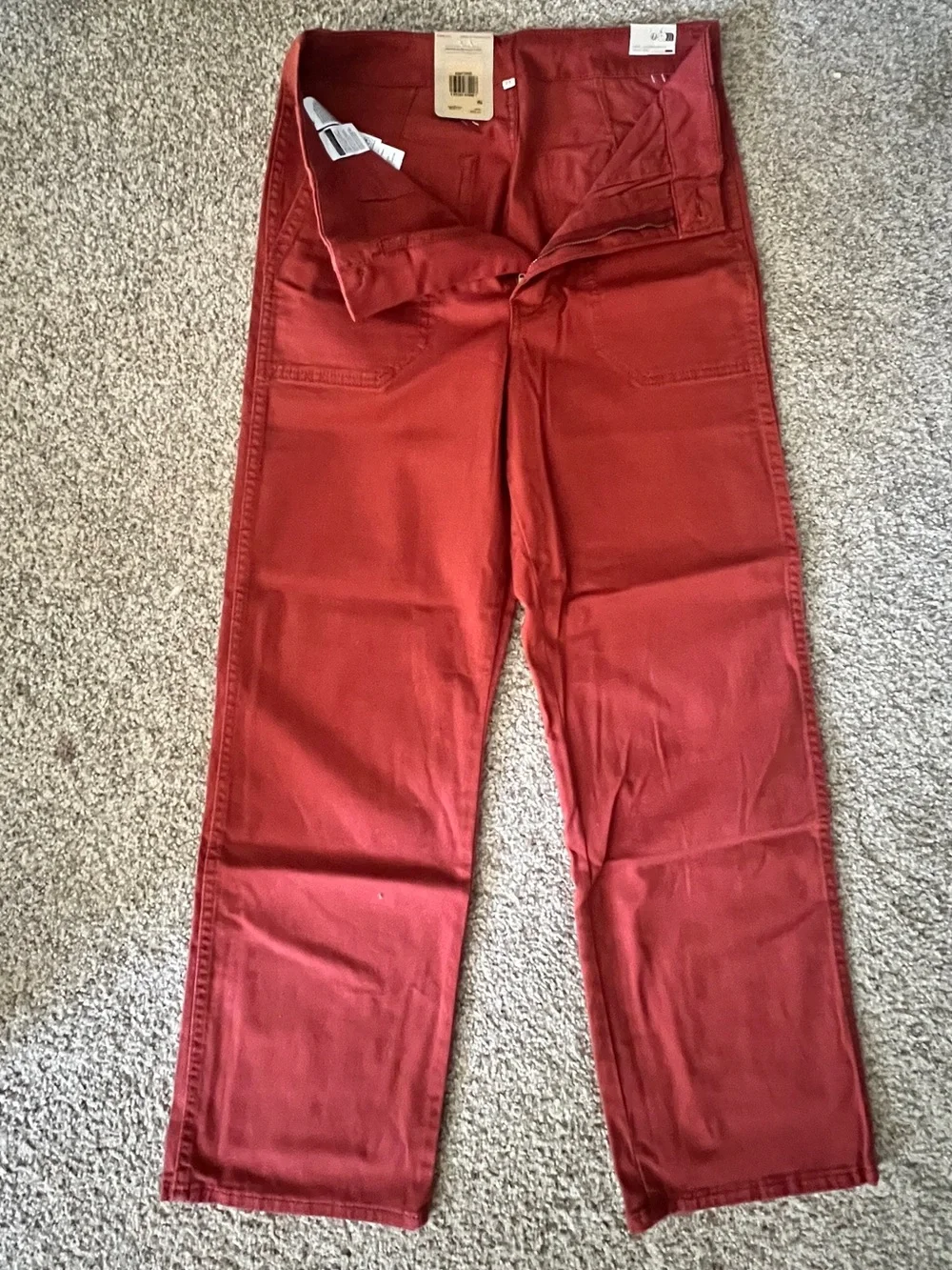 Levi's Rust Wide Leg Jeans - Picture 5 of 5